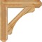 Ekena Millwork Legacy Craftsman Rough Sawn Bracket, Western Red Cedar, 6"W x 34"D x 34"H BKT06X34X34LEC04RWR - alternate 3